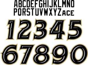 fancy number fonts