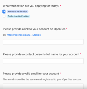 how To Get Verified on OpenSea 