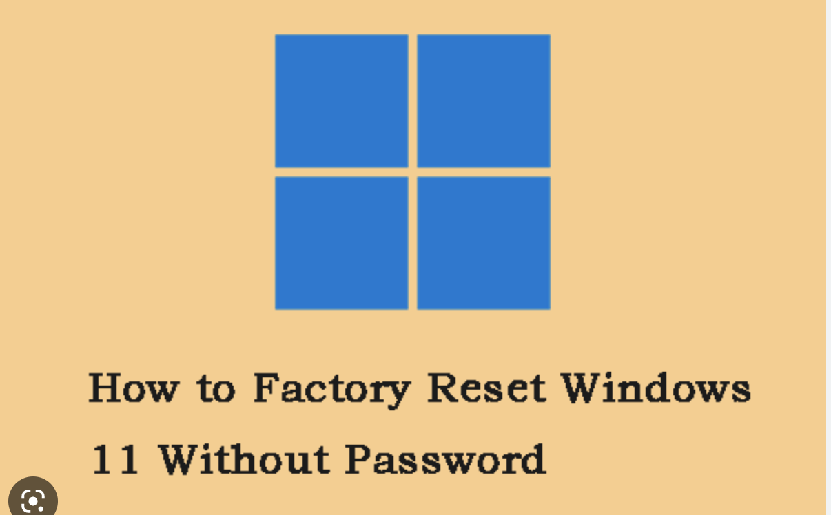 How to Reset Windows 11 To Factory