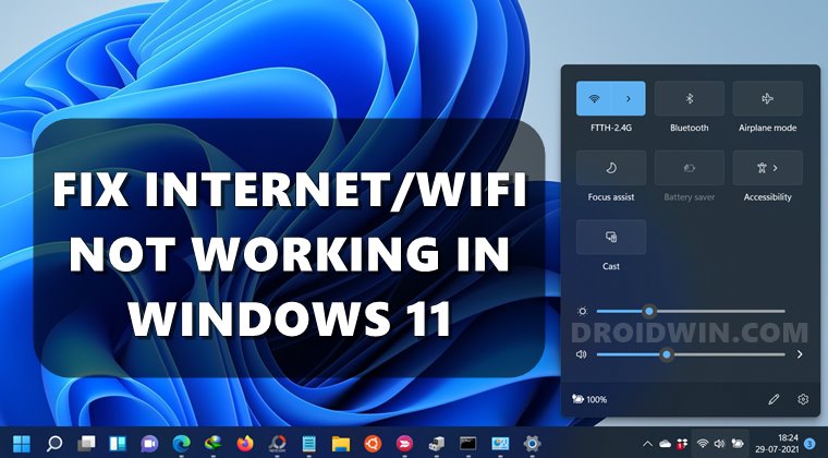 fix Wi-Fi errors on Windows 11