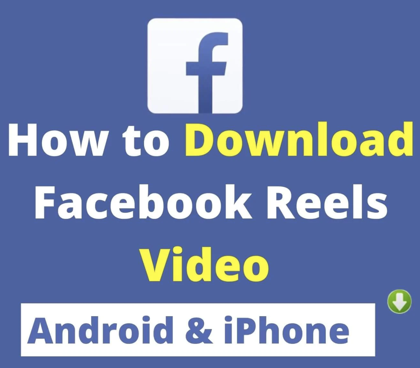 download Facebook Reel