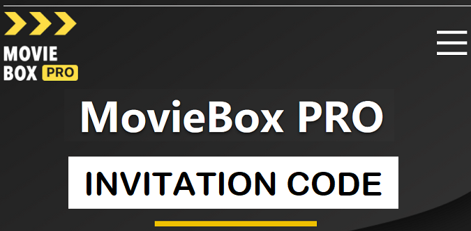 moviebox pro invitation code